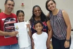Maria Auxiliadora e sua Família